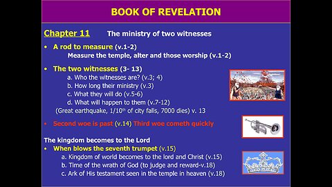 113025a The 3rd woe cometh quickly. The Ark of His Testiment in Heaven and the replica on earth