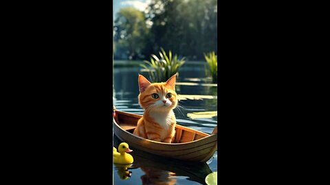 Duck and the cat