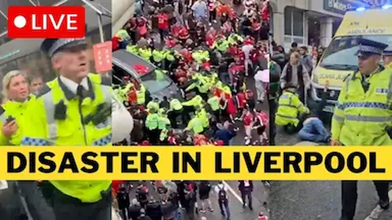 🚨 BREAKING: CHAOS In Liverpool After Car Driven Into Crowd