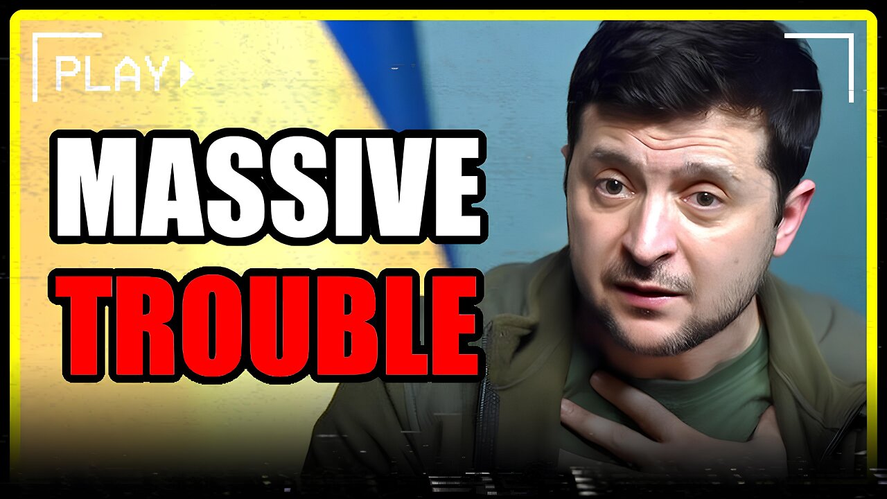 Zelenskyy is in HOT WATER.