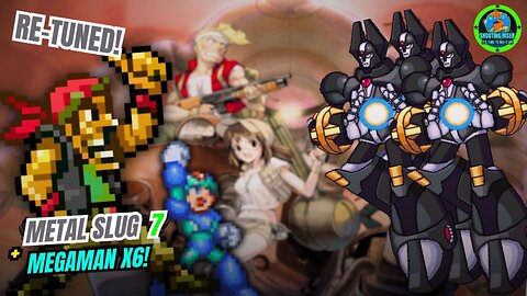 THESE GAMES ARE IMPOSSIBLE! RAMBO RETURNS - Metal Slug 7 + Mega Man X6(X)#live #metalslug7 RE-TUNED