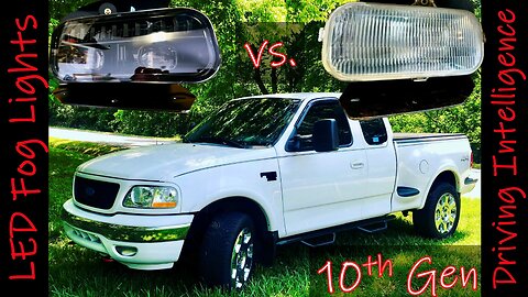 Replacement LED Fog Light Upgrade: '97-'04 Heritage F150 and '97-'02 Ford Expedition, 7700 & F250 LD