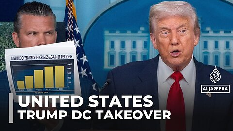 Trump deploys US National Guard in Washington, DC amid disputed crime data