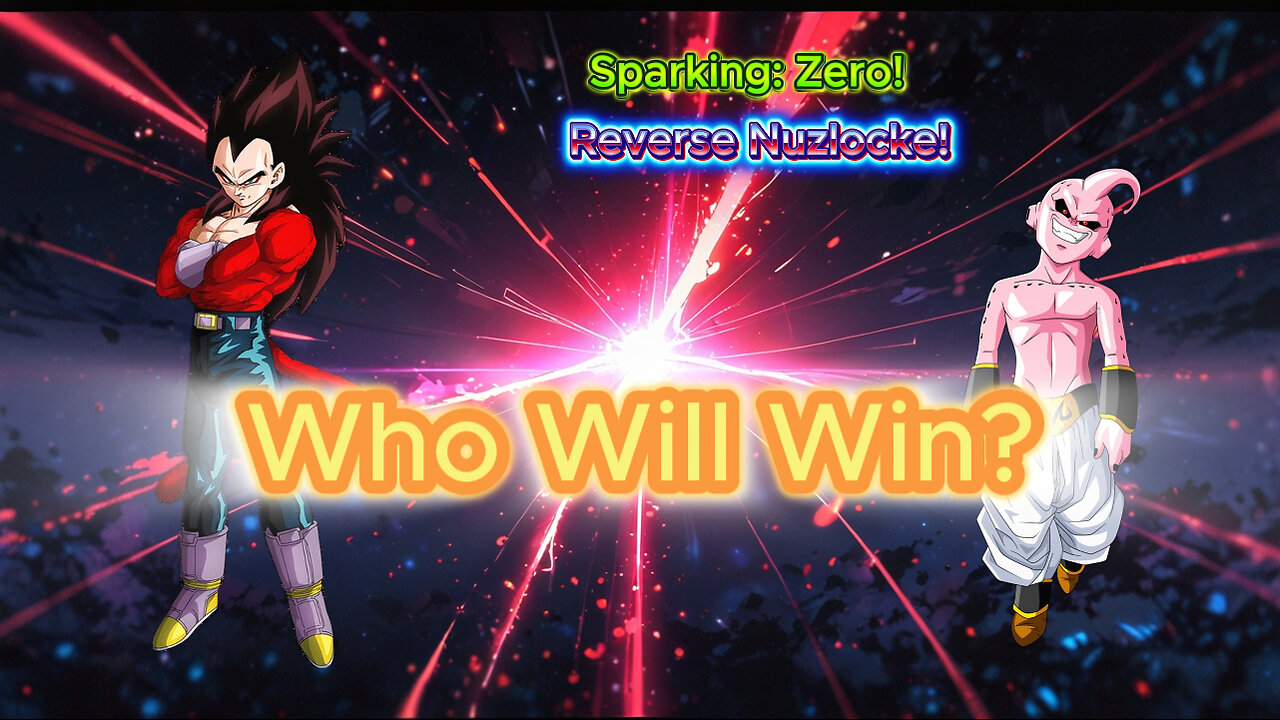 Sparking! Zero: Reverse Nuzlocke! (SS4 Vegeta vs Kid Buu)
