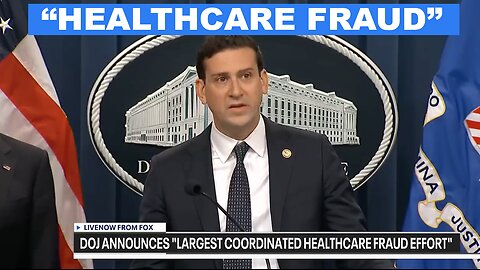 WATCH: DOJ Press Briefing Reveals 300+ Charged with Healthcare Fraud - 6/30/25