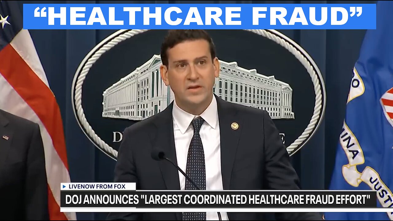 WATCH: DOJ Press Briefing Reveals 300+ Charged with Healthcare Fraud - 6/30/25