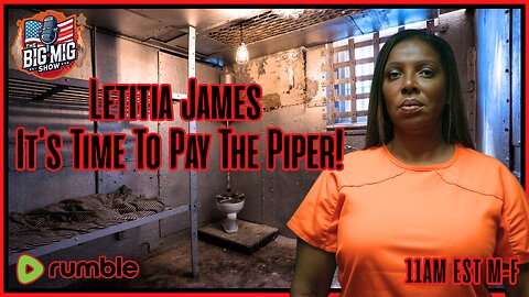 It’s Time To Pay The Piper Letitia James!
