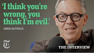 Why Greg Gutfeld Isn't Afraid of Being Canceled | NEW YORK TIMES "The Interview"