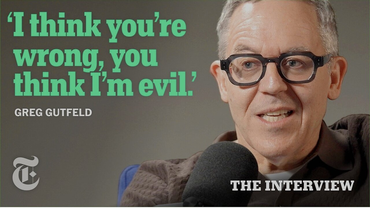 Why Greg Gutfeld Isn't Afraid of Being Canceled | NEW YORK TIMES "The Interview"