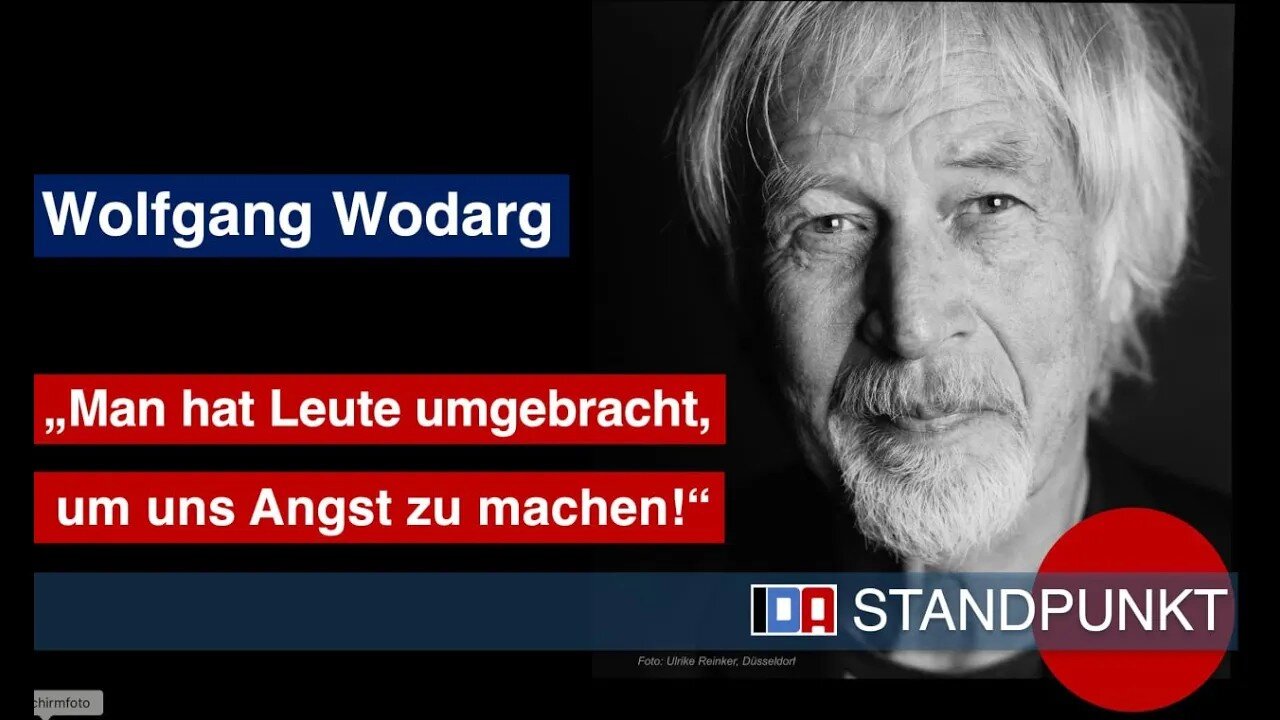IDA🔝SPRECHSTUNDE💉👉„Man hat Leute umgebracht. Um uns Angst zu machen.“ Dr. Wolfgang Wodarg