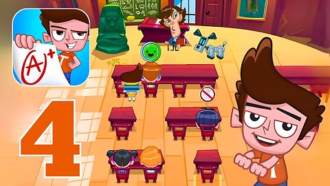 Cheating Tom 3 - Genius School - Gameplay Walkthrough Part 4 - Level 31-40 (iOS, Android)