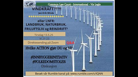 13.5.25: Jan Erik Winås - Vindkraft businessen