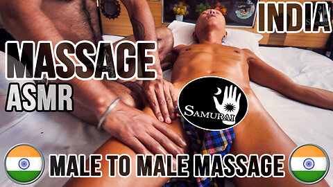 Massage ASMR 4K | India Male Massage / Kolkata India 