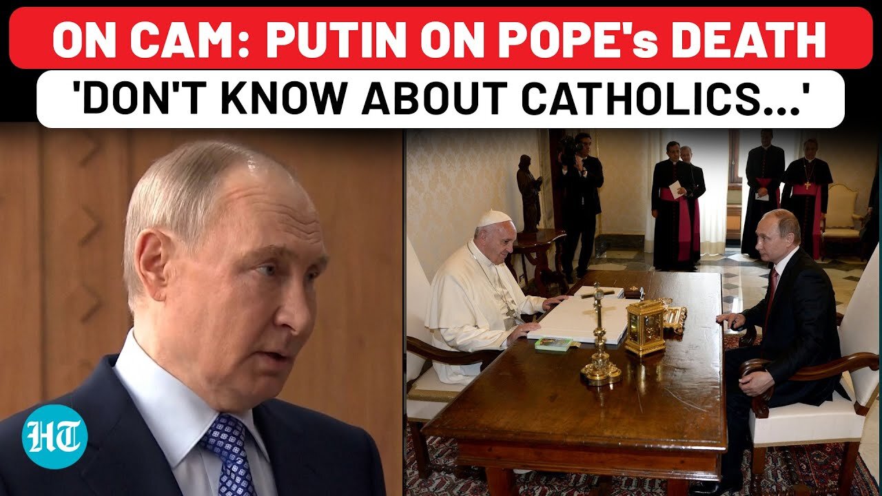 On Cam: Putin's First Reaction To Pope's Death - 'Don't Know About Catholics But Orthodox…'| Francis
