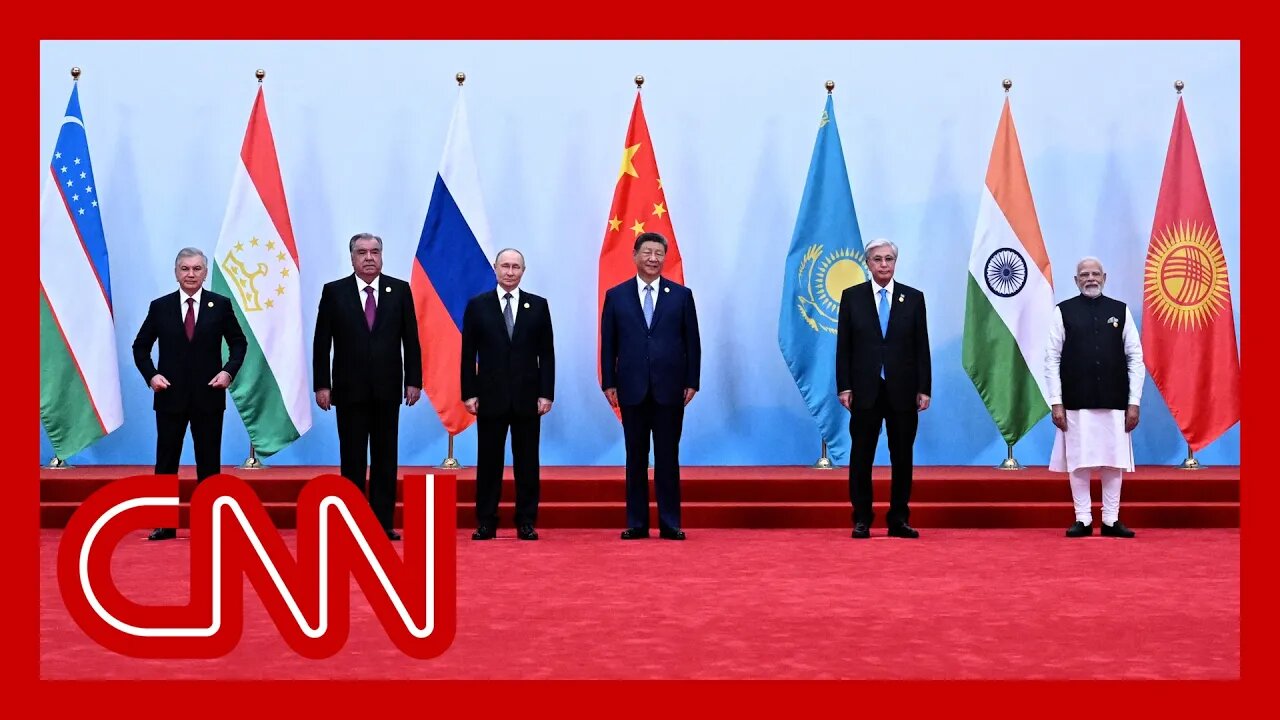 Xi and Putin stand shoulder to shoulder as China casts itself an alternative global leader