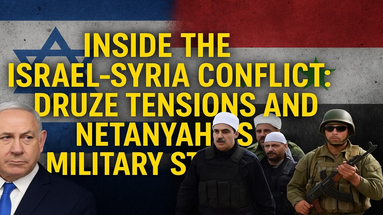 Inside the Israel-Syria Conflict: Druze Tensions and Netanyahu's Military Strategy