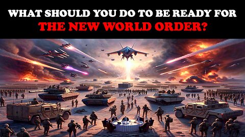 WHAT SHOULD YOU DO TO BE READY FOR THE NEW WORLD ORDER?