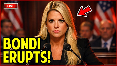 🔴 EPSTEIN HEARING ERUPTS! Pam Bondi Battles Congress in Explosive Clash