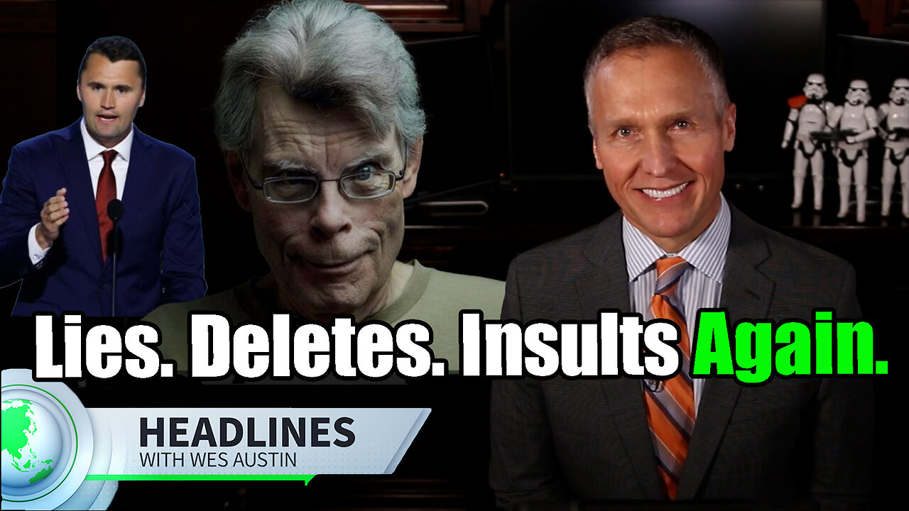 Stephen King Deletes Vile Attack on Charlie Kirk, Then Issues Insult Apology