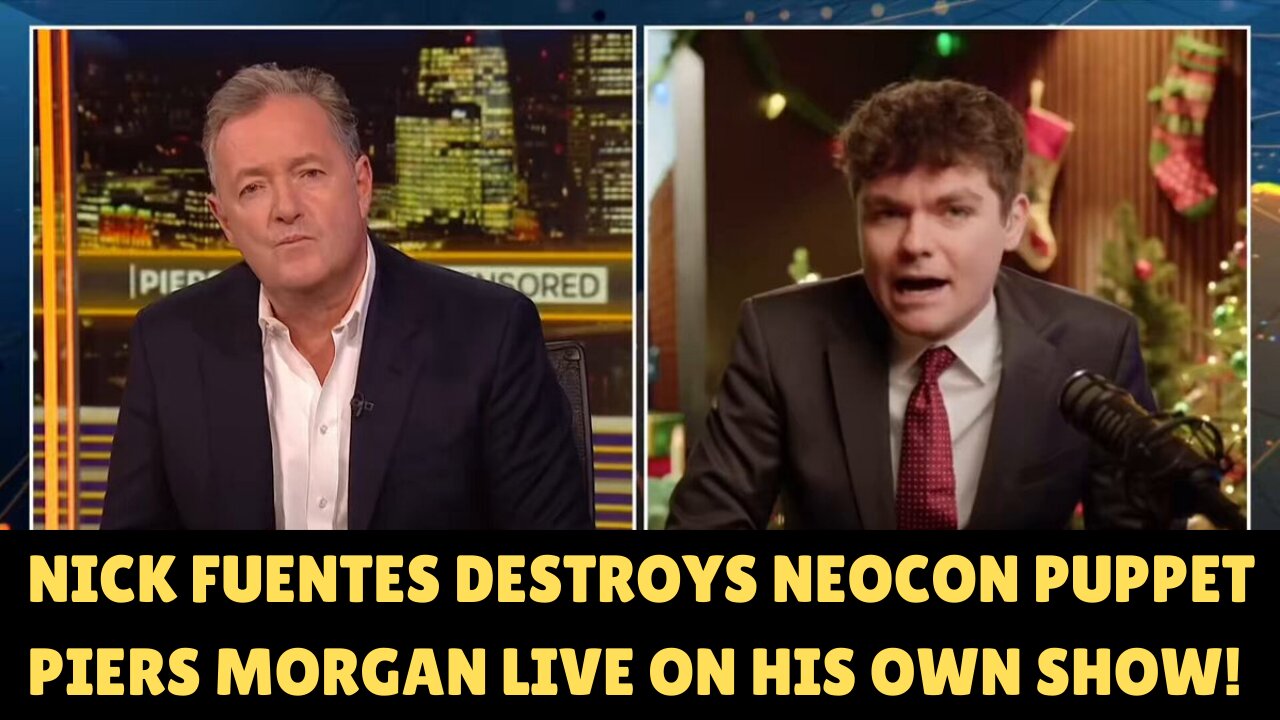 NICK FUENTES x PIERS MORGAN DEBATE!