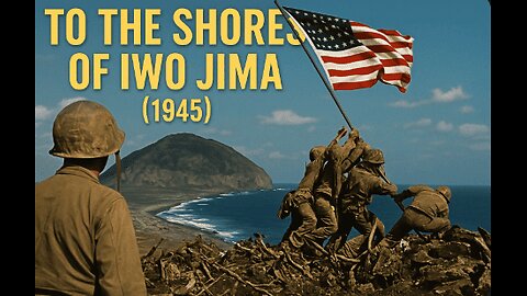 To the Shores of Iwo Jima (1945) | Rare Color WWII Combat Footage