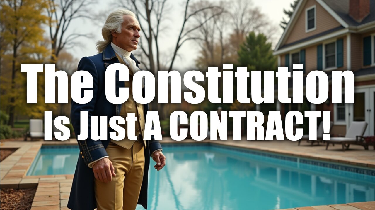 Is the Constitution Really Just a Contract?