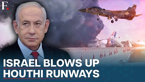 Israeli Strikes Destroy Last Houthi Plane At Yemen_s Sanaa Airport _ N18G