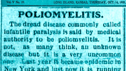 Polio is infantile paralysis is vaccination w_ hypodermic syringe is intramuscular injection injury