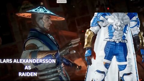 TEKKEN 8 LARS ALEX ANDERSON AS RAIDEN FROM MORTAL KOMBAT