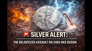🚨 SILVER ALERT: The Relentless Assault on $100 Has Begun
