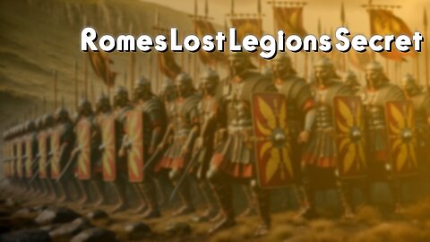 Rome's Lost Legions: A Shocking Secret! #Rome #History #Mystery
