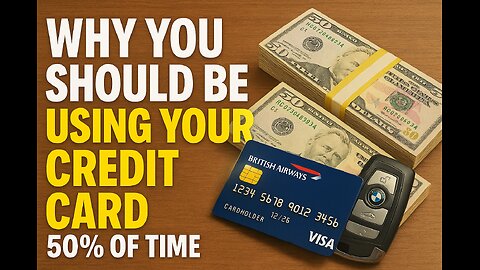 Why you should use your credit card 50% of the time 💳💵