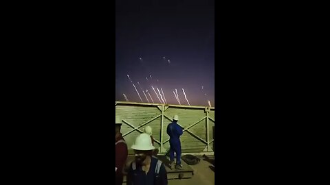 Chinese Workers in Iraq Film Iranian Missile Strike