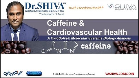 Dr.SHIVA™: Caffeine on Heart Health @CytoSolve® Systems Analysis(5/21)