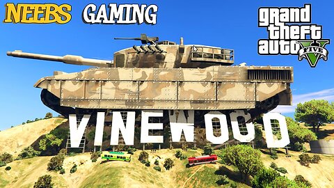 GTA 5 - MEGA TANK MOD / MEGA JET SKI MOD (Grand Theft Auto Gameplay Video)