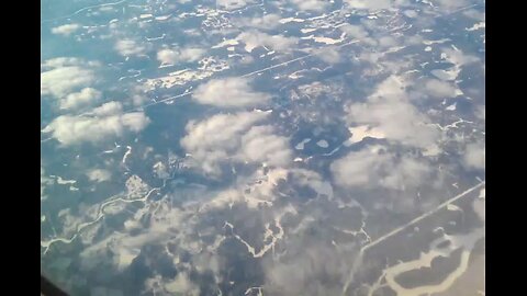 flying over the Europe