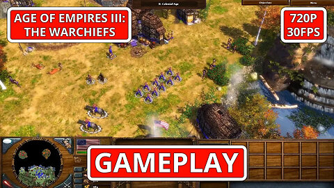 Age of Empires III: The WarChiefs: Gameplay - (PC HD) [720p30FPS]