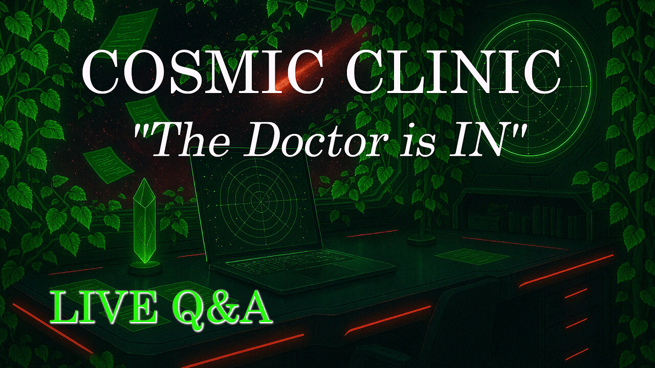 ✨🪄🔮Cosmic Clinic LIVE: The Doctor Is In