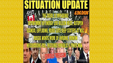 SG Anon. Juan O Savin ~ Situation Update 5/25/25 ~ Restored Republic > Judy Byington- Q+ White Hats
