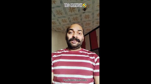 tag your friend Manish and say nothing