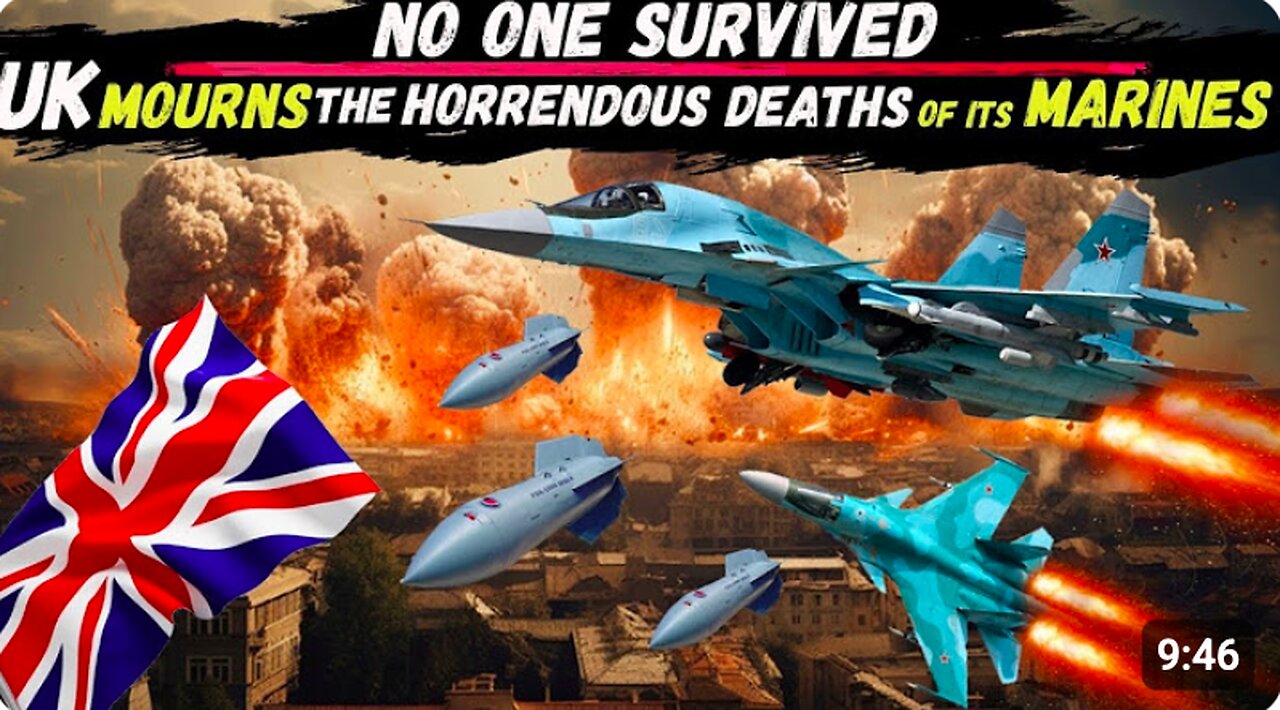 Russia used the world's most powerful aerial bomb for the first time against British Marines in Odessa