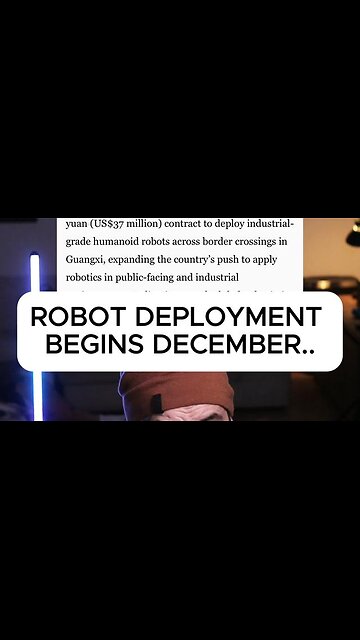 AI Robot Deployment in China December