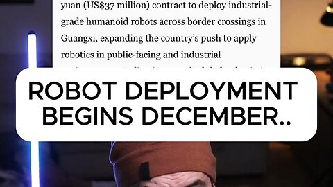 AI Robot Deployment in China December