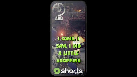 I CAME, I SAW, I DID A LITTLE SHOPPING