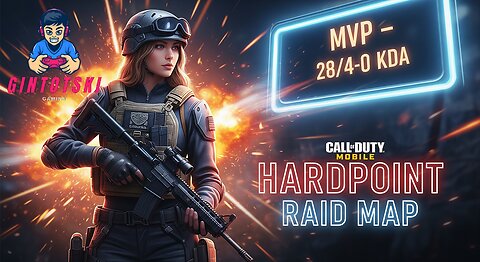 MVP DOMINATION on Raid Map! 28-4-0 KDA | COD Mobile Ranked Hardpoint Gameplay