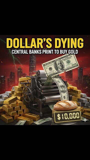 Central Banks Are Printing Money to Buy Gold