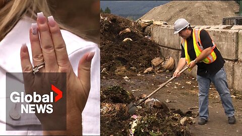 Love in a landfill: Man saves wife's wedding rings from "gross" BC dump