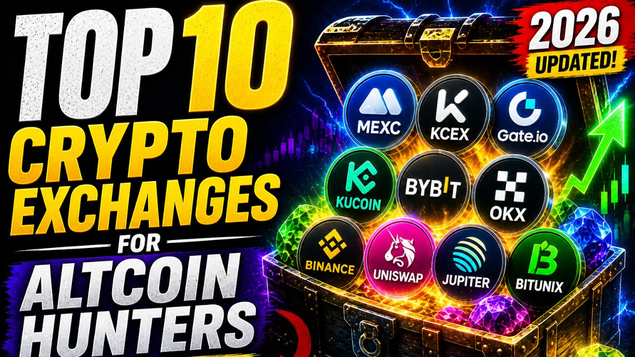 Top 10 Crypto Exchanges for Altcoin Hunters in 2026