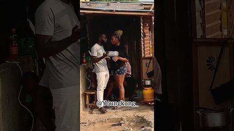 Big Cucumber Prank On A Noodle Seller - She Left Her Customers To Have it In The Bush #prank