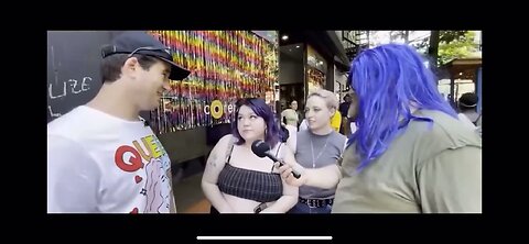 Alex Stein asking about gender